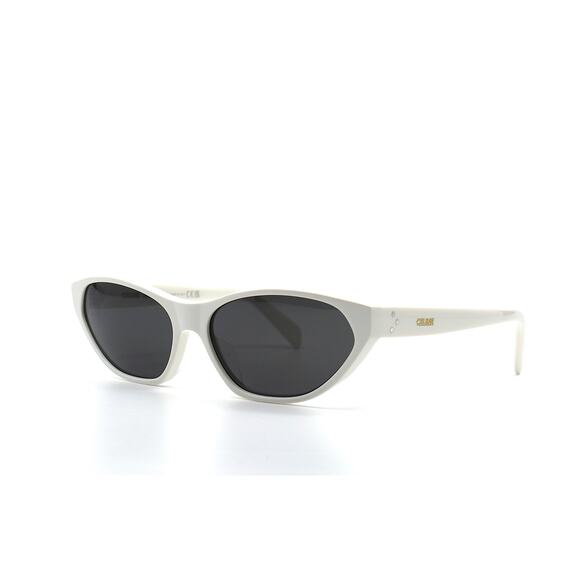 NEW CELINE PARIS CL40251U 25A WHITE GREY AUTHENTIC SUNGLASSES - Picture 4 of 14